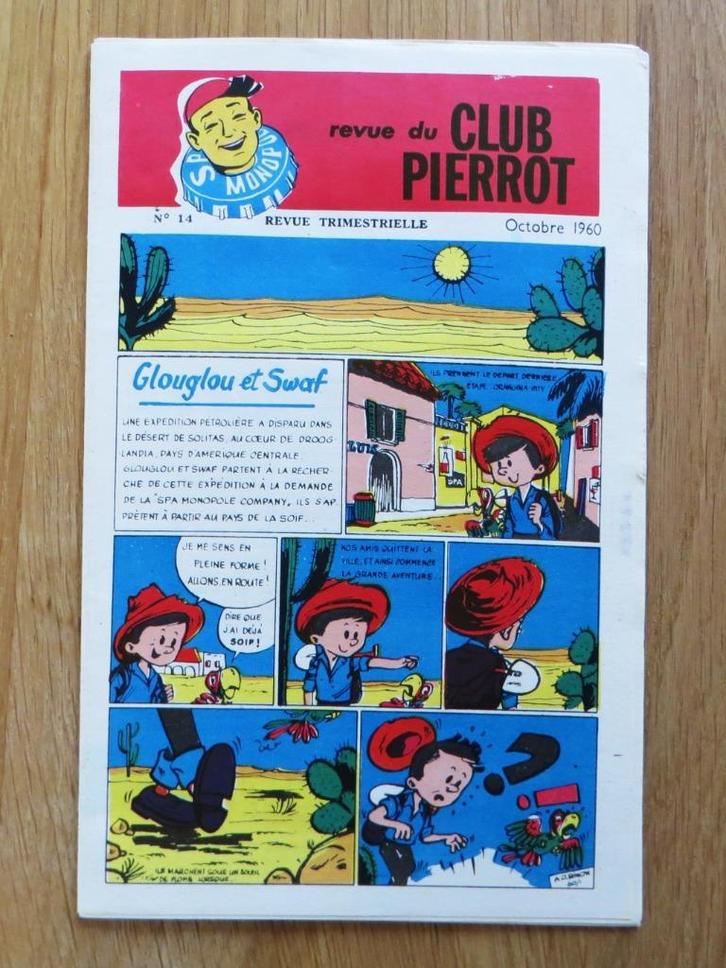 Spa Monopole - Revue du Club Pierrot, Verzamelen, Merken en Reclamevoorwerpen, Zo goed als nieuw, Ophalen of Verzenden