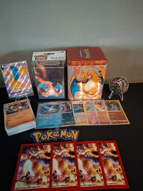 Charizard verzameling voor de liefhebbers., Hobby en Vrije tijd, Verzamelkaartspellen | Pokémon, Zo goed als nieuw, Ophalen of Verzenden