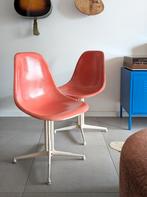 2x Herman Miller - Eames La fonda fiberglass Side Chair, Huis en Inrichting, Stoelen, Ophalen, Twee, Overige kleuren, Zo goed als nieuw