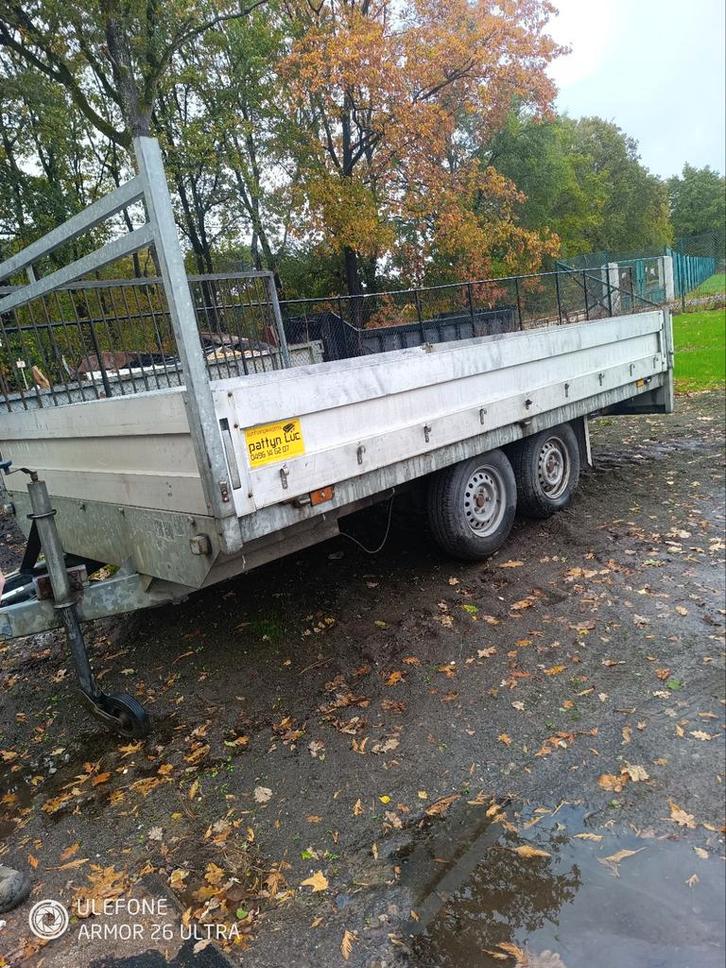Aanhangwagen Merk GTF, Auto diversen, Aanhangers en Bagagewagens, Gebruikt, Ophalen of Verzenden