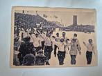 Persfoto 1936: Canadese team tijdens Olympische Spelen, Ophalen of Verzenden