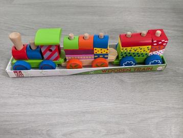 houten trein en auto beschikbaar voor biedingen
