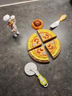 Pizza speelgoed, Ophalen