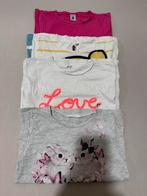 Lot de 4 tee-shirts fille 8-10 ans, Ophalen, Gebruikt