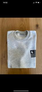 Carhartt - grijze sweater met ronde hals - XS, Ophalen of Verzenden, Zo goed als nieuw