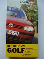 Volkswagen Golf IV Auto test Mot VHS Cassette vidéo 1998, Collections, Comme neuf, Envoi, Voitures