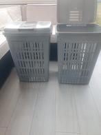 Linnenmand grijs allibert, Huis en Inrichting, Ophalen, Zo goed als nieuw, Grijs, Overige typen