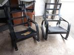 Fauteuil Poang 2 pièces en noir, Maison & Meubles, Enlèvement, Utilisé