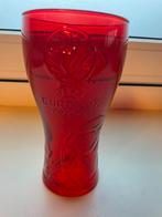 48 rode Coca Cola glazen Euro 2016 France, Verzamelen, Glas en Drinkglazen, Ophalen, Nieuw, Frisdrankglas