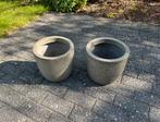 Bloembakken in composiet, Ophalen of Verzenden, Gebruikt, Kunststof, Tuin