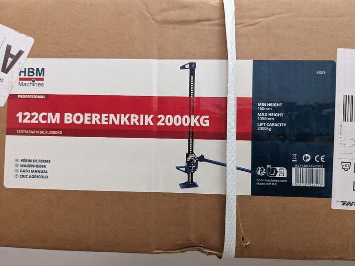 Boerenkrik 2000 kg - nieuw, Auto diversen, Overige Auto diversen, Ophalen