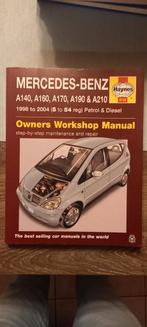 Mercedes Benz A140 A160 A170 A190 A210 Haynes manual, Auto diversen, Handleidingen en Instructieboekjes, Ophalen of Verzenden