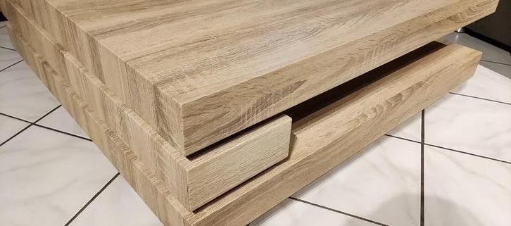 Table basse salon 1m x 1m, Maison & Meubles, Tables | Tables de salon, Comme neuf, Moins de 50 cm, Carré, Autres matériaux, Enlèvement