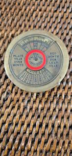 Riemgesp met ingebouwde 50 jarige kalender 1973/2022, Ophalen