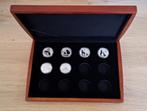 PM Lunar 3 1/2oz zilveren munten 2020 - 2025 + verzamelbox, Verzenden, Zilver