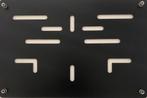 Zwarte kentekenplaathouder 21x14 cm, Auto-onderdelen, Nieuw, Ophalen of Verzenden, Oldtimer onderdelen