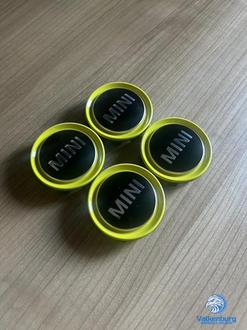 ORIGINELE Mini SE naafkap naafdop set geel zwart  beschikbaar voor biedingen