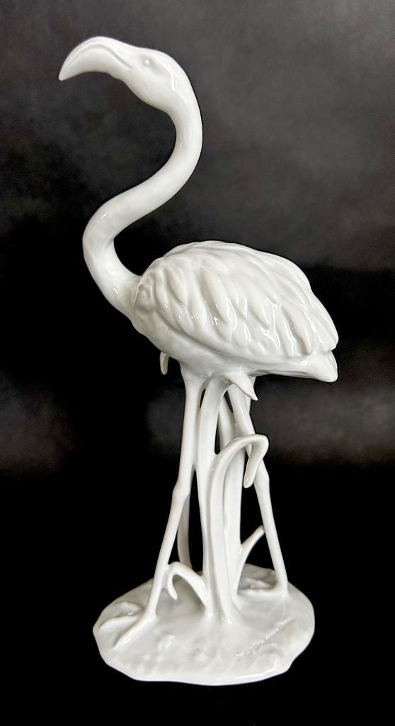 Kaiser Porzellan porselein Germany flamingo Bisquit, Antiek en Kunst, Antiek | Porselein, Ophalen of Verzenden