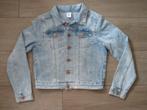 Jeans vest maat 146 licht blauw meisje, Kinderen en Baby's, Meisje, Trui of Vest, Ophalen of Verzenden, Zo goed als nieuw