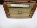 RADIO VINTAGE DUCRETET EN FONCTION GO-MOY  DE 1957 ,cuir, Ophalen of Verzenden