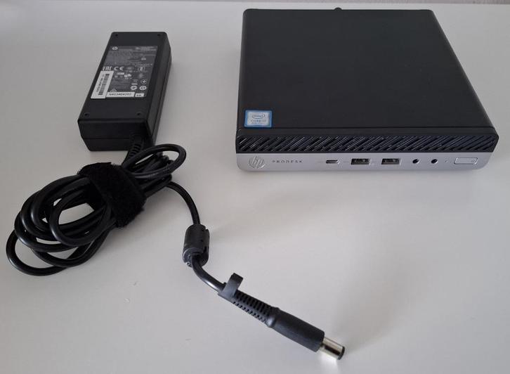 HP Mini ProDesk USDT : i7-8700T, 16gb, 512gb NVMe, Win11 Pro, Computers en Software, Desktop Pc's, Zo goed als nieuw, 3 tot 4 Ghz