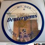 Dentergems wit bier spiegel 50 cm diameter, Verzamelen, Zo goed als nieuw, Ophalen