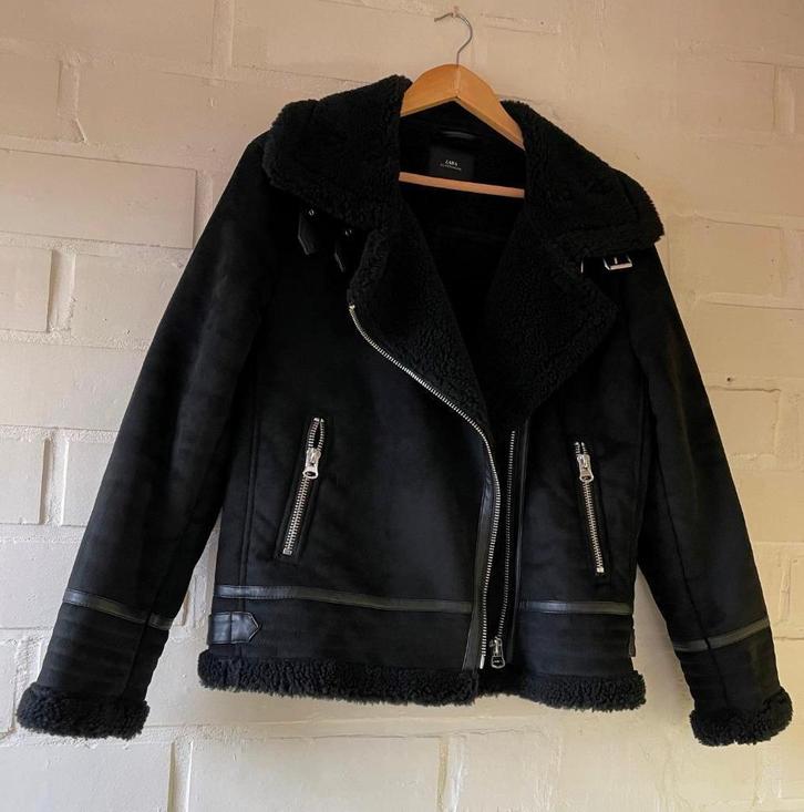 Jas ZARA, Kleding | Dames, Jassen | Winter, Nieuw, Maat 42/44 (L), Zwart, Ophalen of Verzenden
