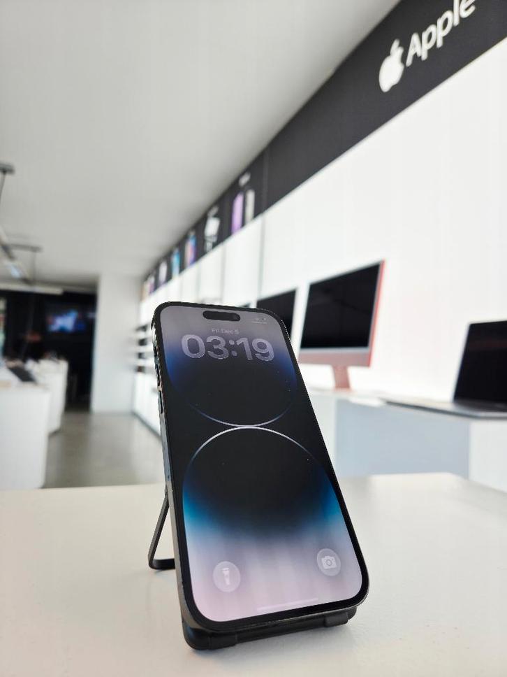 iPhone 14 Pro – 128GB – Zwart–Perfecte staat–2 jaar garantie, Telecommunicatie, Mobiele telefoons | Hoesjes en Screenprotectors | Apple iPhone