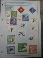 Lot de timbres Jeux Olympiques d'hiver, Verzenden, Gestempeld, Sport