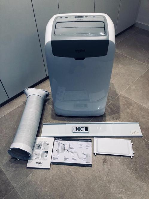 Mobiele airco Whirlpool PACW9COL, Elektronische apparatuur, Airco's, Gebruikt, Mobiele airco, 60 tot 100 m³, 3 snelheden of meer