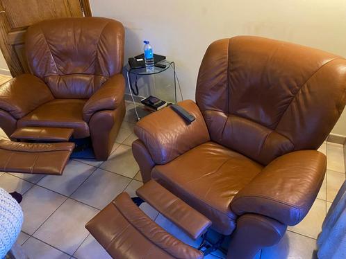 2 fauteuils relax, Huis en Inrichting, Fauteuils, Gebruikt, Ophalen