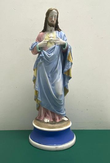 Andenne groot porselein Christus beeld beschikbaar voor biedingen