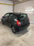 Citroen C2 Benzine 12 Maanden Wettelijke Garantie, Auto's, Voorwielaandrijving, 4 zetels, Stof, Zwart