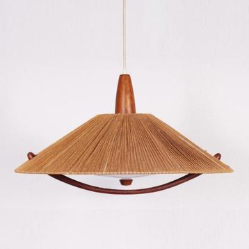 Vintage Mid-Century Temde Leuchten Pendant Lamp beschikbaar voor biedingen