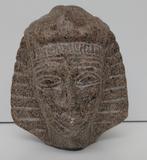 Beeld Egyptische Farao koning in steen ( graniet ), Ophalen of Verzenden