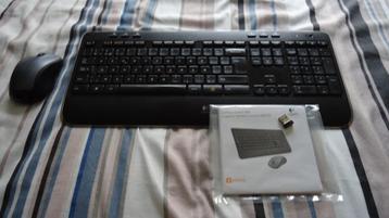 draadloos toetsenbord en muis Logitech beschikbaar voor biedingen