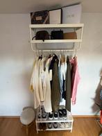 IKEA MACKAPAR witte wandgarderobe, Ophalen, Zo goed als nieuw