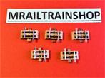 5210 MARKLIN HO - 5 x RECHTE RAILS/VOIES DROITS 1,60 CM MÄER, Hobby en Vrije tijd, Marklin, Goppingen, Rails, Ophalen of Verzenden
