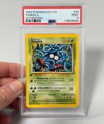 1999 POKEMON DUTCH #66 TANGELA First 1ST EDITION 66/102 psa, Ophalen of Verzenden, Zo goed als nieuw, Losse kaart, Foil