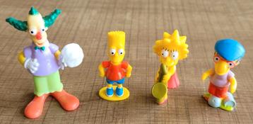 The Simpsons: 4 miniatuurfiguurtjes 