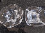 Twee kristallen schalen Val Saint Lambert, Antiek en Kunst, Ophalen of Verzenden