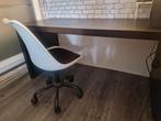 Zwart bureau, Huis en Inrichting, Kasten | Boekenkasten, Ophalen, Zo goed als nieuw