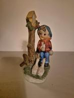 beeld kind met 2 ganzen, Ophalen, Gebruikt