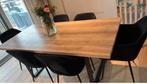 Tafel met 6 stoelen, Huis en Inrichting, Tafels | Eettafels, Ophalen, Gebruikt, Vierkant, 50 tot 100 cm