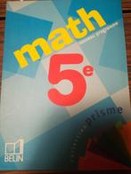 Livre - math, nouveau programme 5eme, Ophalen of Verzenden, Zo goed als nieuw