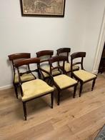 Set van 6 antieke Engelse stoelen, Ophalen of Verzenden