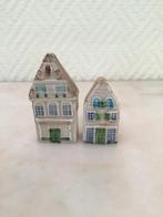 2 miniatuur huisjes, porselein, Ophalen of Verzenden, Zo goed als nieuw