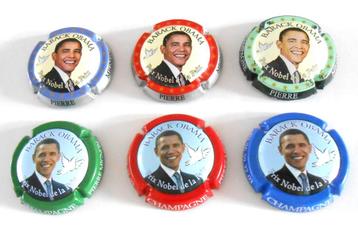  6 capsules Pierre Mignon-Barak Obama prix Nobel de la paix