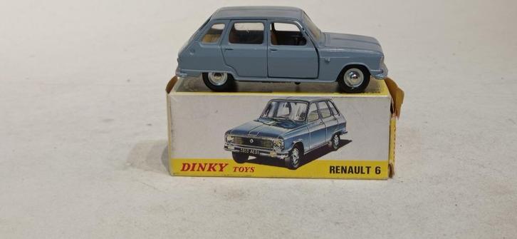 DINKY TOYS RENAULT 6 REF 1453, Hobby en Vrije tijd, Modelauto's | 1:43, Zo goed als nieuw, Auto, Dinky Toys, Ophalen of Verzenden
