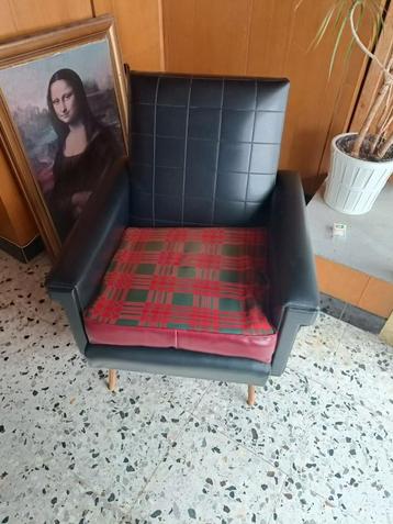 Vintage zeteltje(s) / retro fauteuil / eenzit beschikbaar voor biedingen